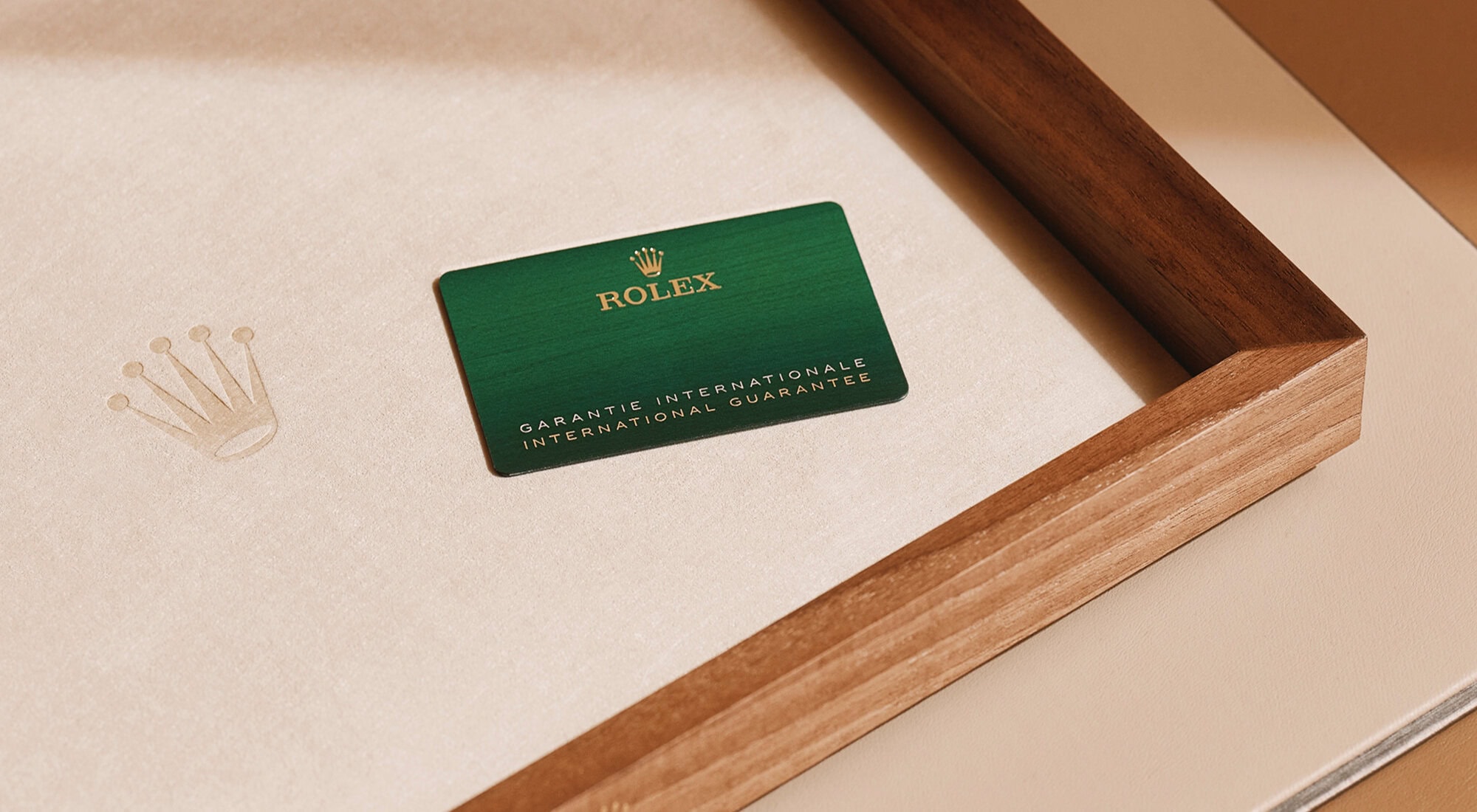 Rolex Service Card - Swee Cheong Watch