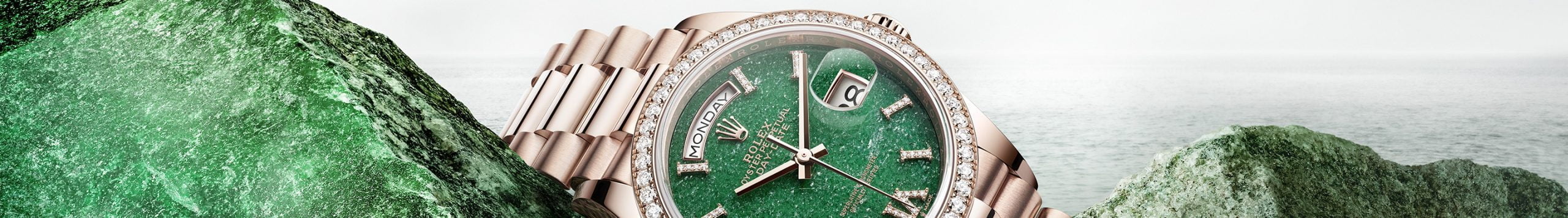 Rolex Day-Date collection page banner Rolex Day-Date collection page banner