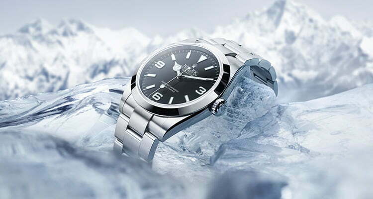 Rolex Explorer collection page banner