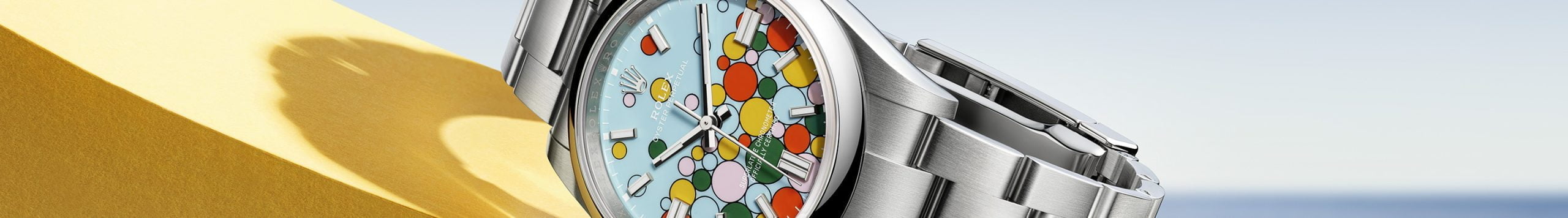 Rolex Oyster Perpetual collection page banner Rolex Oyster Perpetual collection page banner