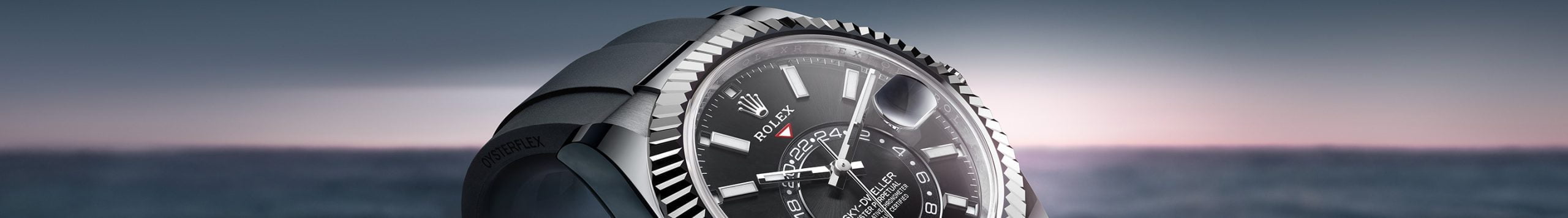 Rolex Sky-Dweller collection page banner