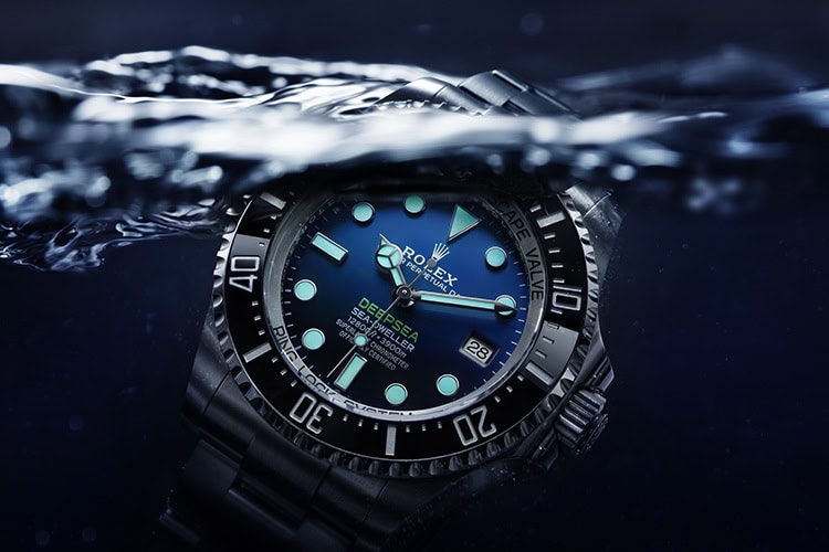 Rolex Deepsea collection page banner