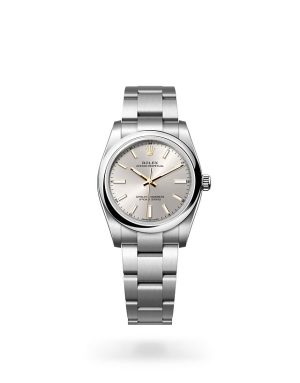 Rolex Oyster Perpetual 34 in Oystersteel with Domed Bezel