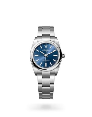 Rolex Oyster Perpetual 34 in Oystersteel with Domed Bezel