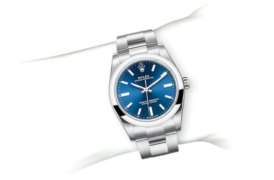 Watch on wrist