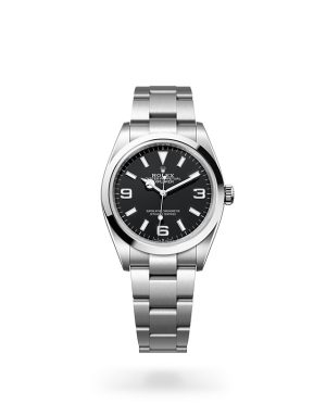 Rolex Explorer 36 in Oystersteel with Smooth Bezel