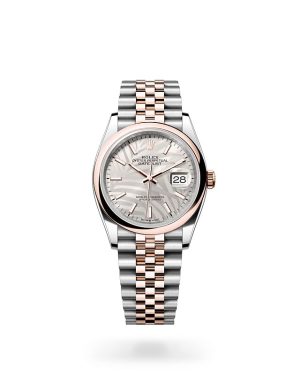 Rolex Datejust 36 in Everose Rolesor with Domed Bezel