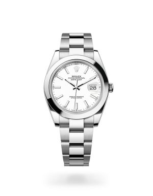 Rolex Datejust 41 in Oystersteel with Smooth Bezel