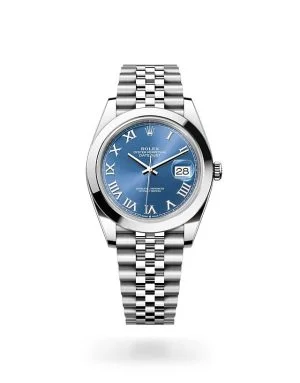 Rolex Datejust 41 in Oystersteel with Smooth Bezel