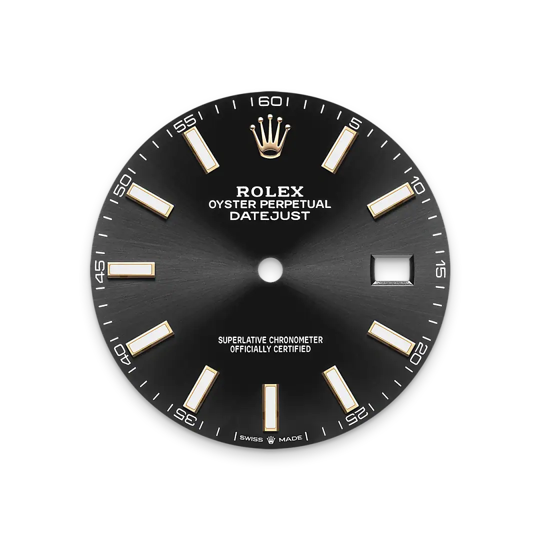 Rolex Bright black dial - Swee Cheong Watch