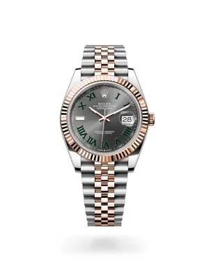 Rolex Datejust 41 in Everose Rolesor with Fluted Bezel