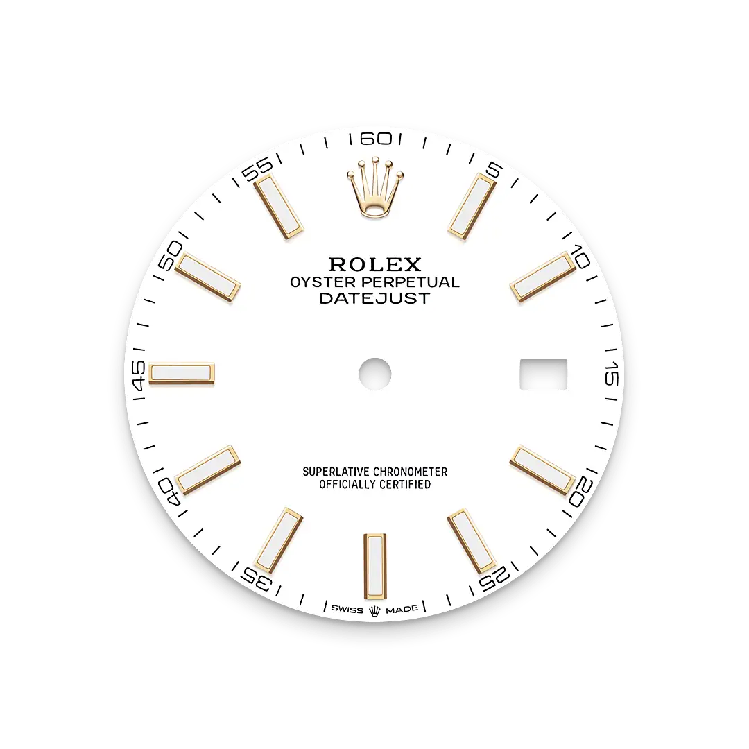 Rolex White dial - Swee Cheong Watch