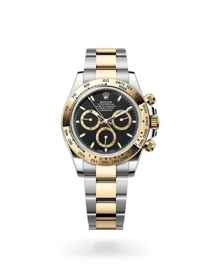 Rolex Cosmograph Daytona in Yellow Rolesor with Fixed Engraved Tachymetric Scale Bezel