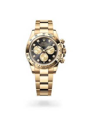 Rolex Cosmograph Daytona in 18 ct Yellow Gold with Engraved Tachymetric Scale Bezel