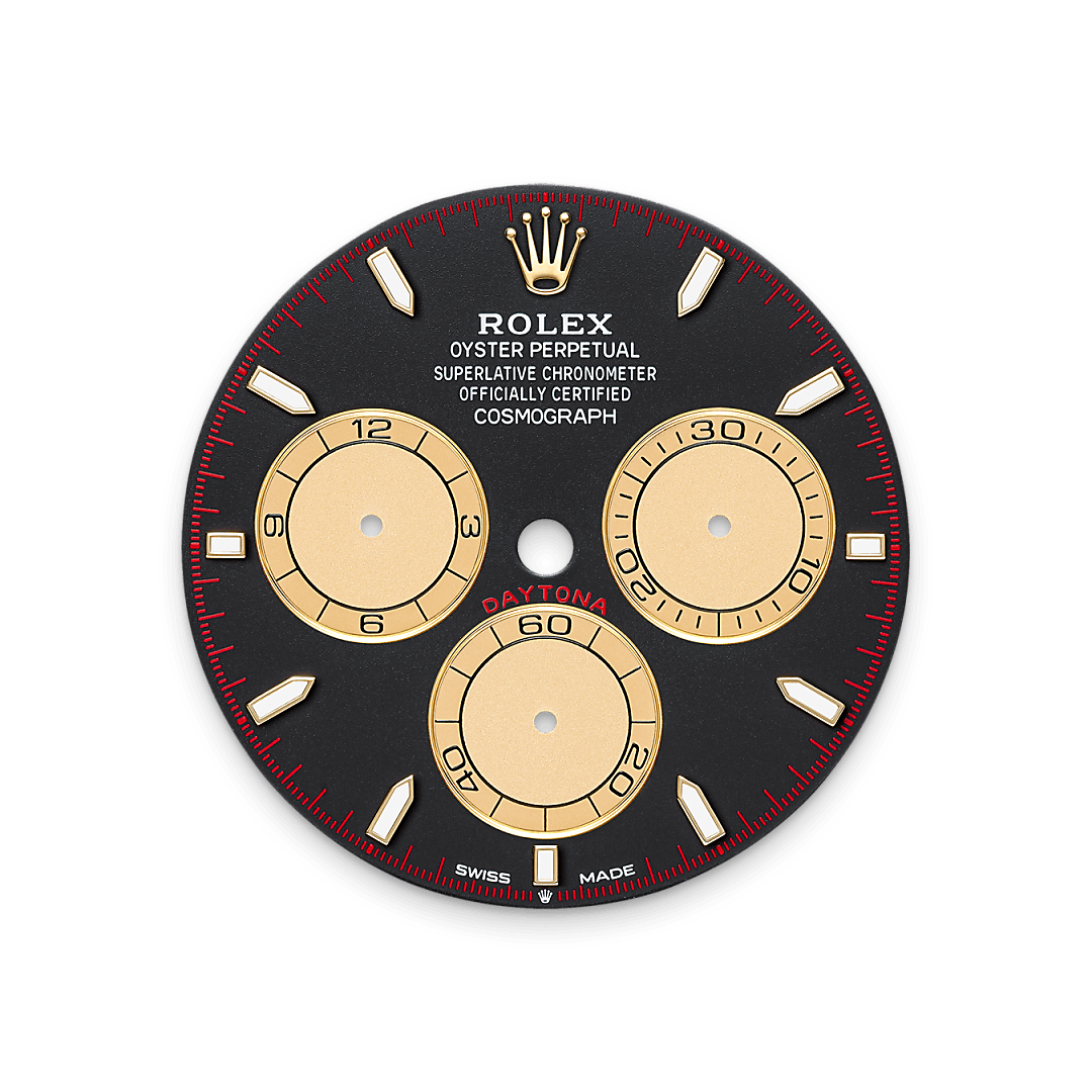 Rolex Intense black and Champagne-colour dial - Swee Cheong Watch