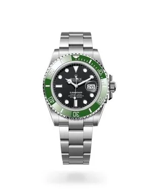 Rolex Submariner Date in Oystersteel with Unidirectional Rotatable Bezel