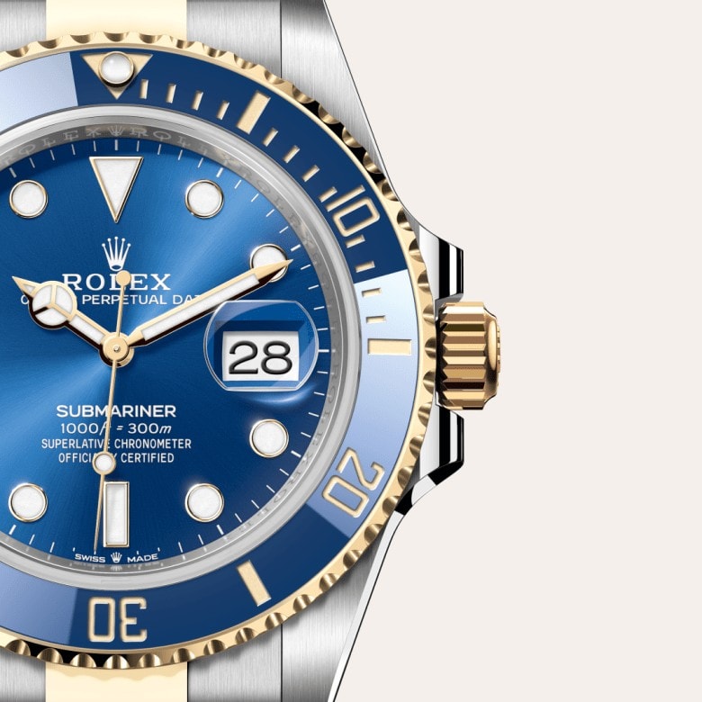 Rolex Submariner Date Yellow Rolesor, M126613LB-0002