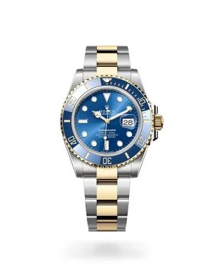 Rolex Submariner Date in Yellow Rolesor with Unidirectional Rotatable Bezel