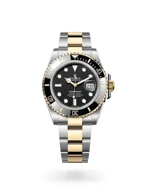 Rolex Submariner Date in Yellow Rolesor with Unidirectional Rotatable Bezel