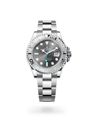 Rolex Yacht-Master 40 in Rolesium with Bidirectional Rotatable Bezel