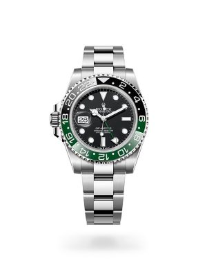 Rolex GMT-Master II in Oystersteel with Bidirectional Rotatable Bezel