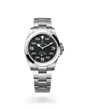 Rolex Air-King in Oystersteel with Smooth Bezel