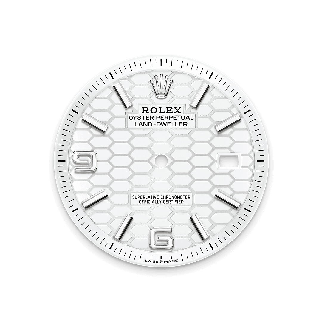 Permukaan Putih Terang Rolex - Swee Cheong Watch