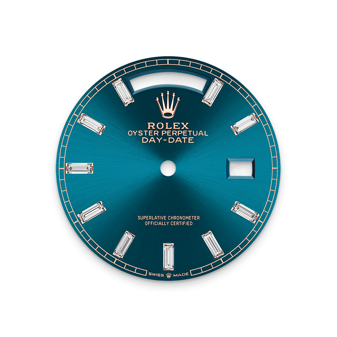 Rolex Dail Biru Hijau - Jam Tangan Swee Cheong