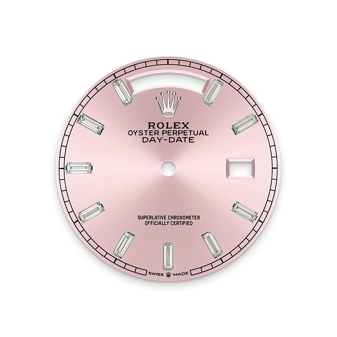 Rolex Dail Merah jambu - Jam Tangan Swee Cheong