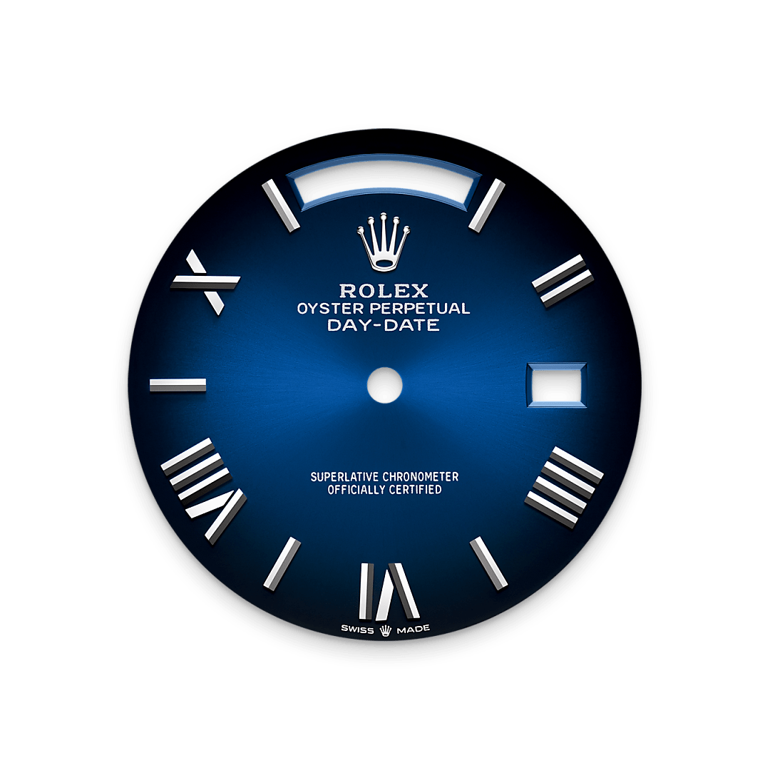 Permukaan Ombre Biru Rolex - Swee Cheong Watch