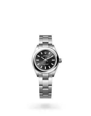 Rolex Oyster Perpetual 28 in Oystersteel with Domed Bezel