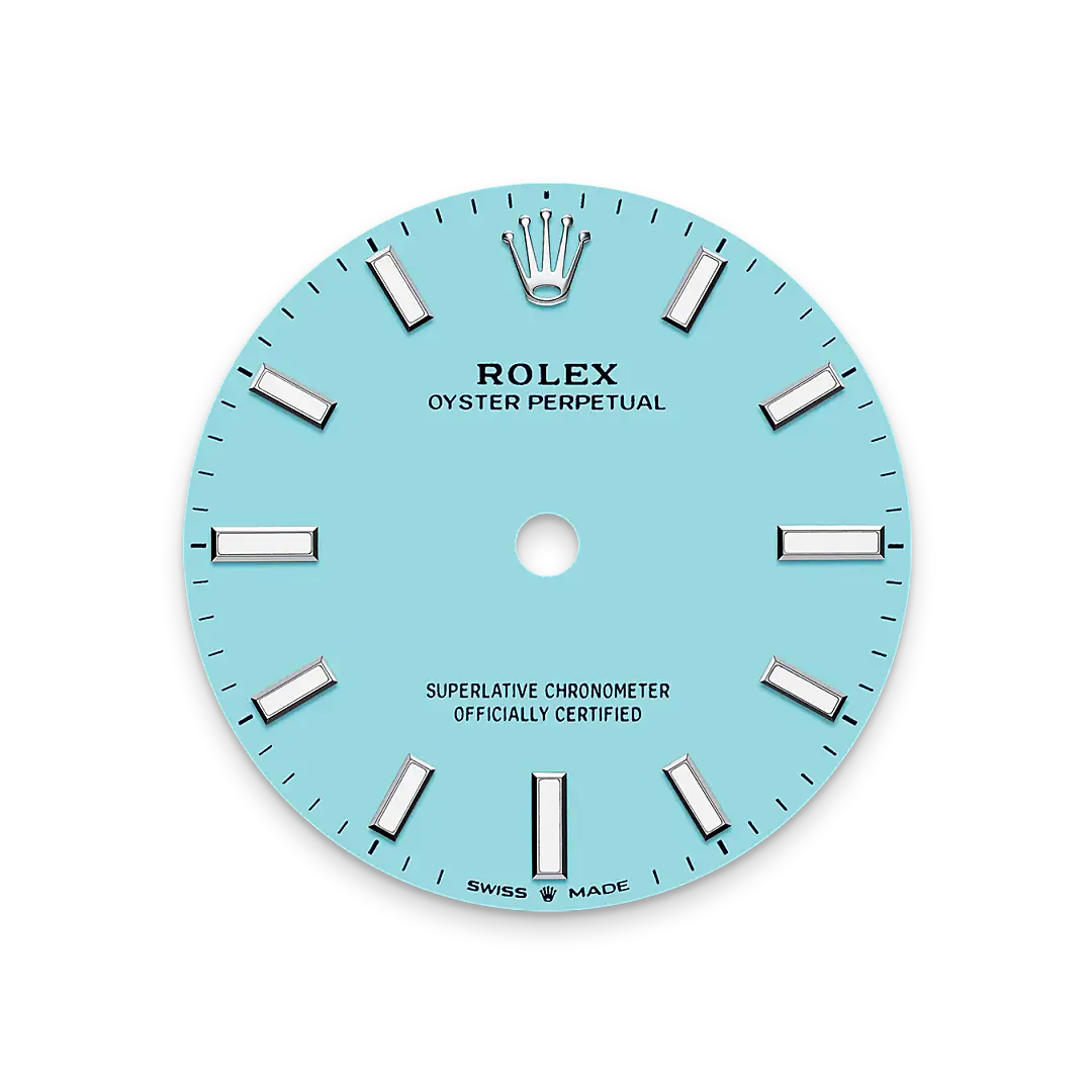Rolex Turquoise blue dial - Swee Cheong Watch