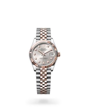 Rolex Datejust 31 in Everose Rolesor with Fluted Bezel