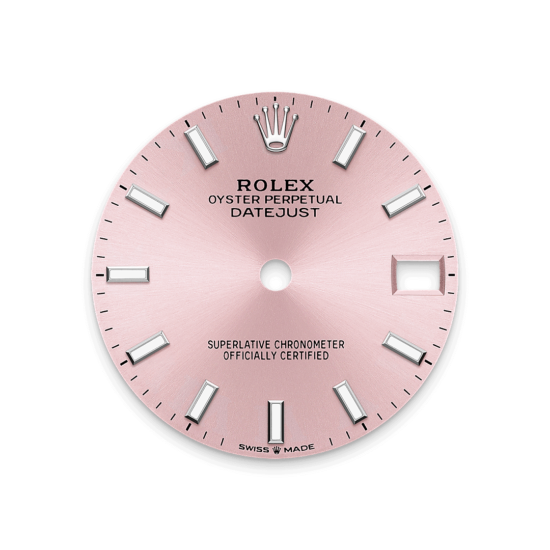 Permukaan Merah Jambu Rolex - Swee Cheong Watch