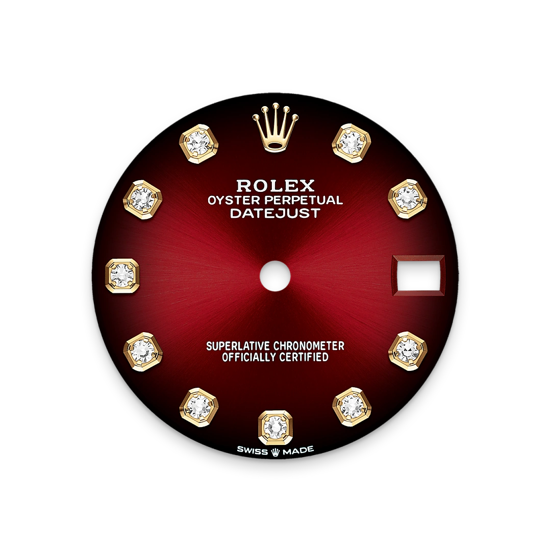 Rolex Red ombré dial - Hung Cheong Jewellery & Watch