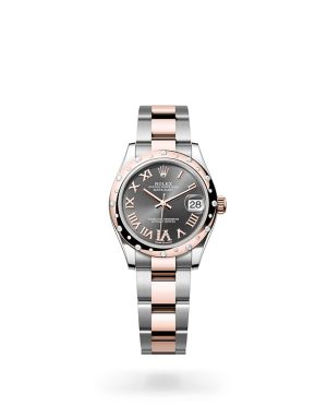 Rolex Datejust 31 in Everose Rolesor with Diamond Set Bezel