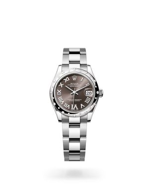 Rolex Day-Date 31 in White Rolesor with Diamond Set Bezel