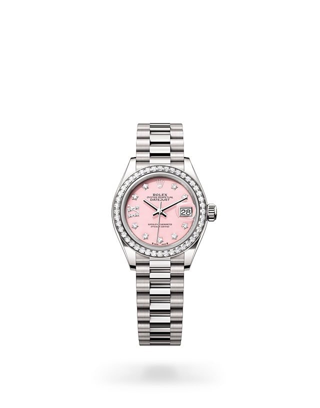 Rolex oyster sales pink face